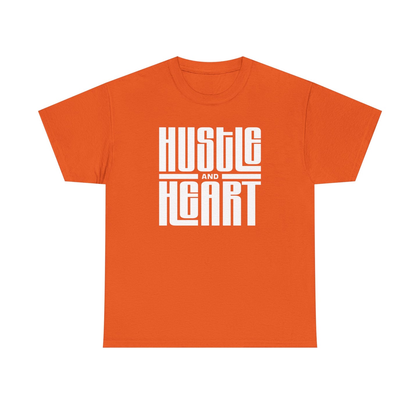 Hustle and Heart Unisex Heavy Cotton Tee