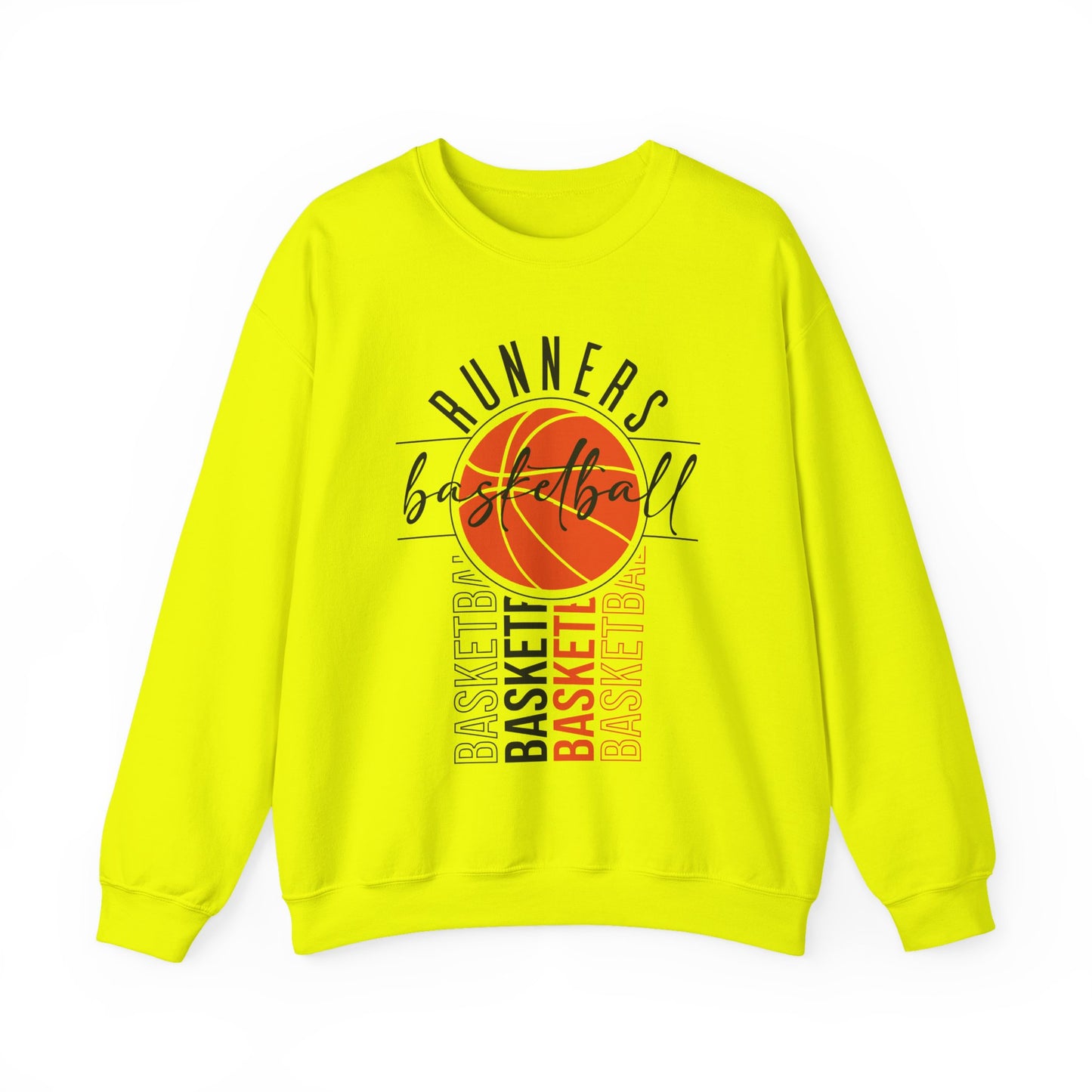 Basketball Runners Crewneck Sweatshirt | Stylish Sports Apparel