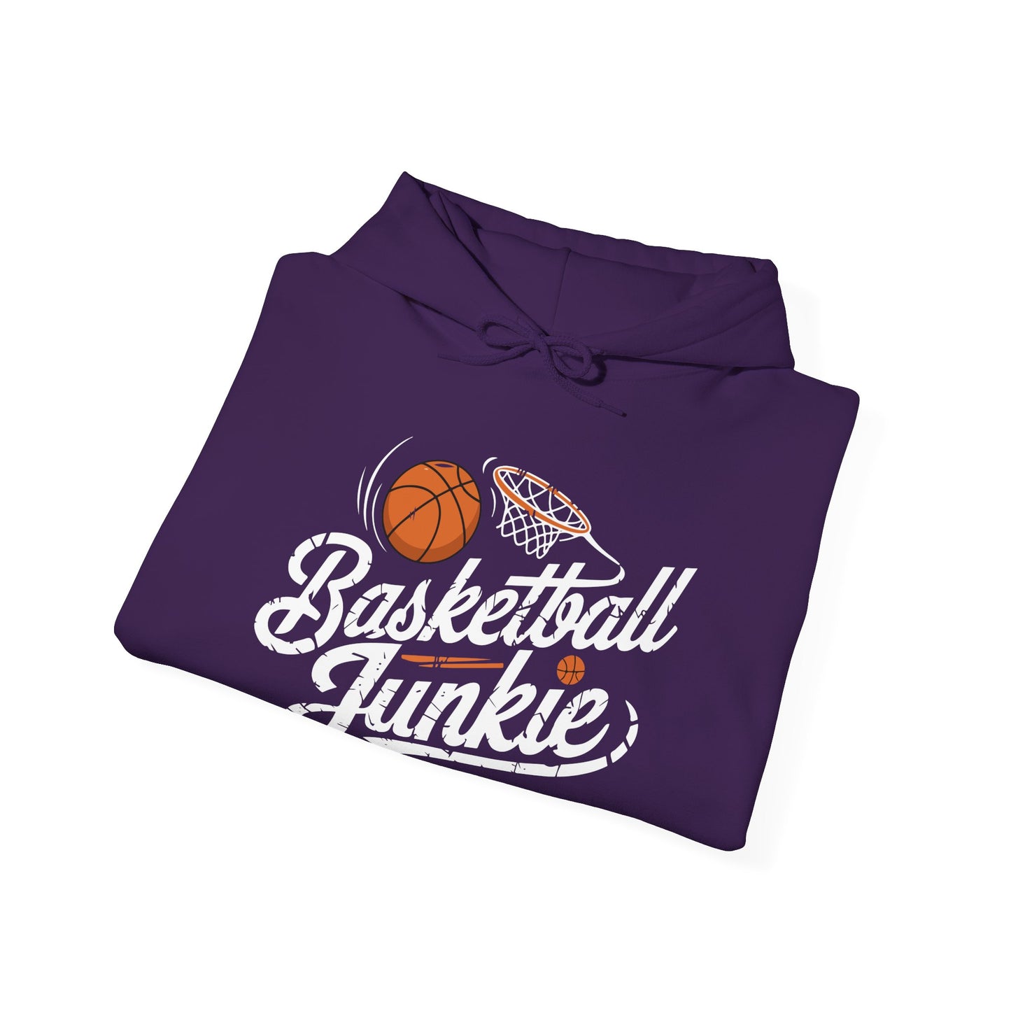 Basketball Junkie Unisex Heavy Blend™ Hooded Sweatshirt