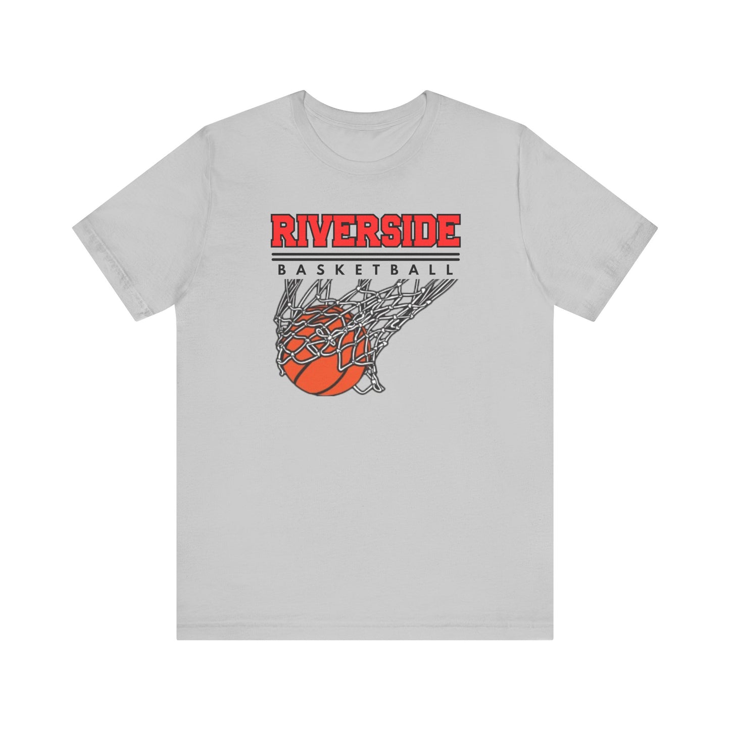 Riverside Basketball Tee, Unisex Short Sleeve Shirt, Sports Fan Apparel, Gift for Athletes, Basketball Team Merchandise