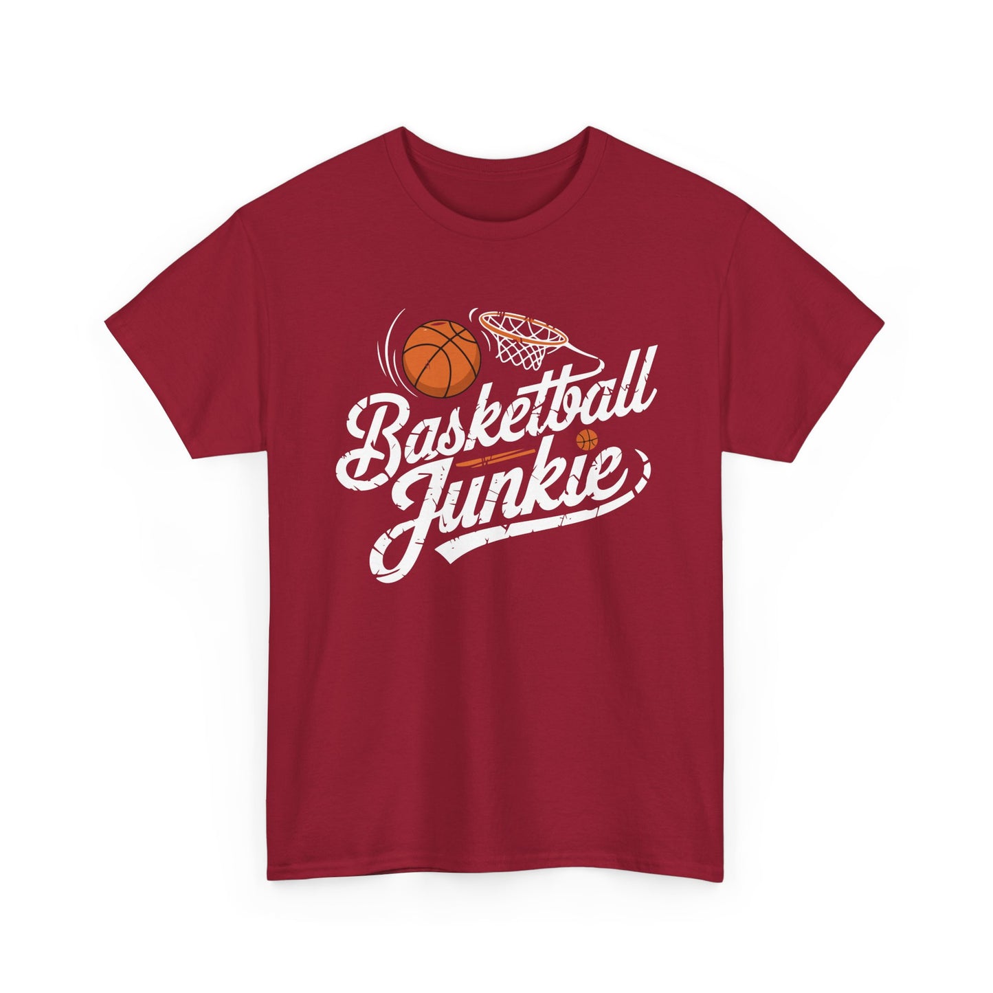 Basketball Junkie Unisex Heavy Cotton Tee