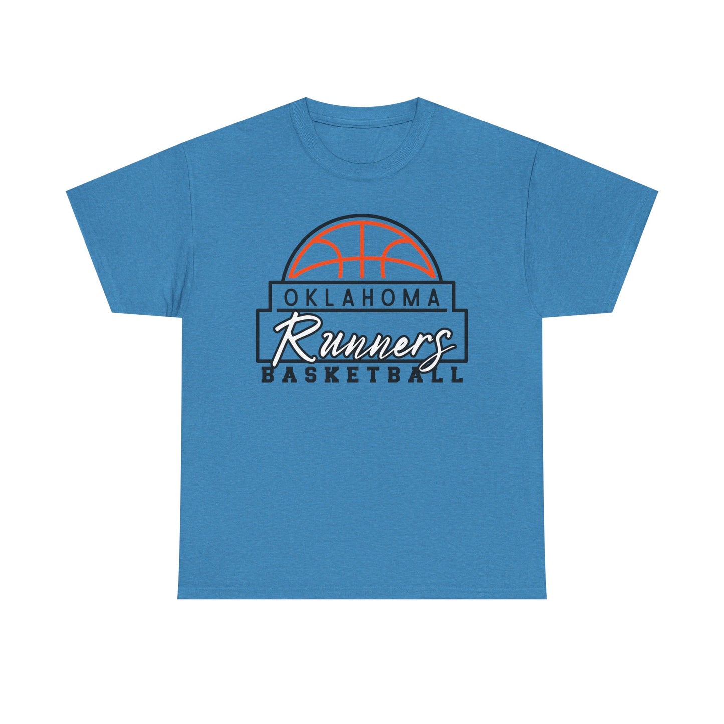 Oklahoma Runners Basketball Unisex Heavy Cotton Tee