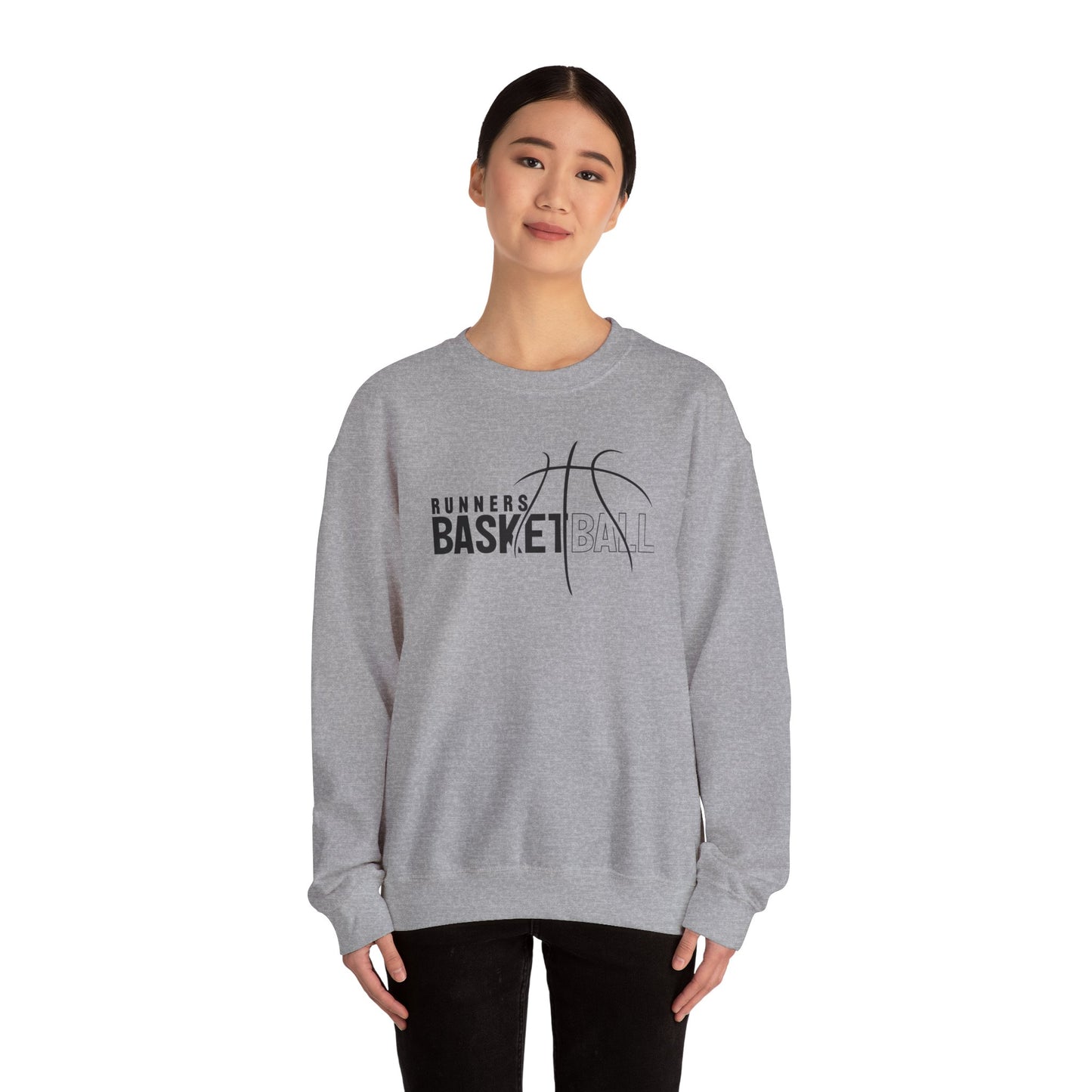 Runners Basketball Crewneck Sweatshirt - Unisex Heavy Blend™
