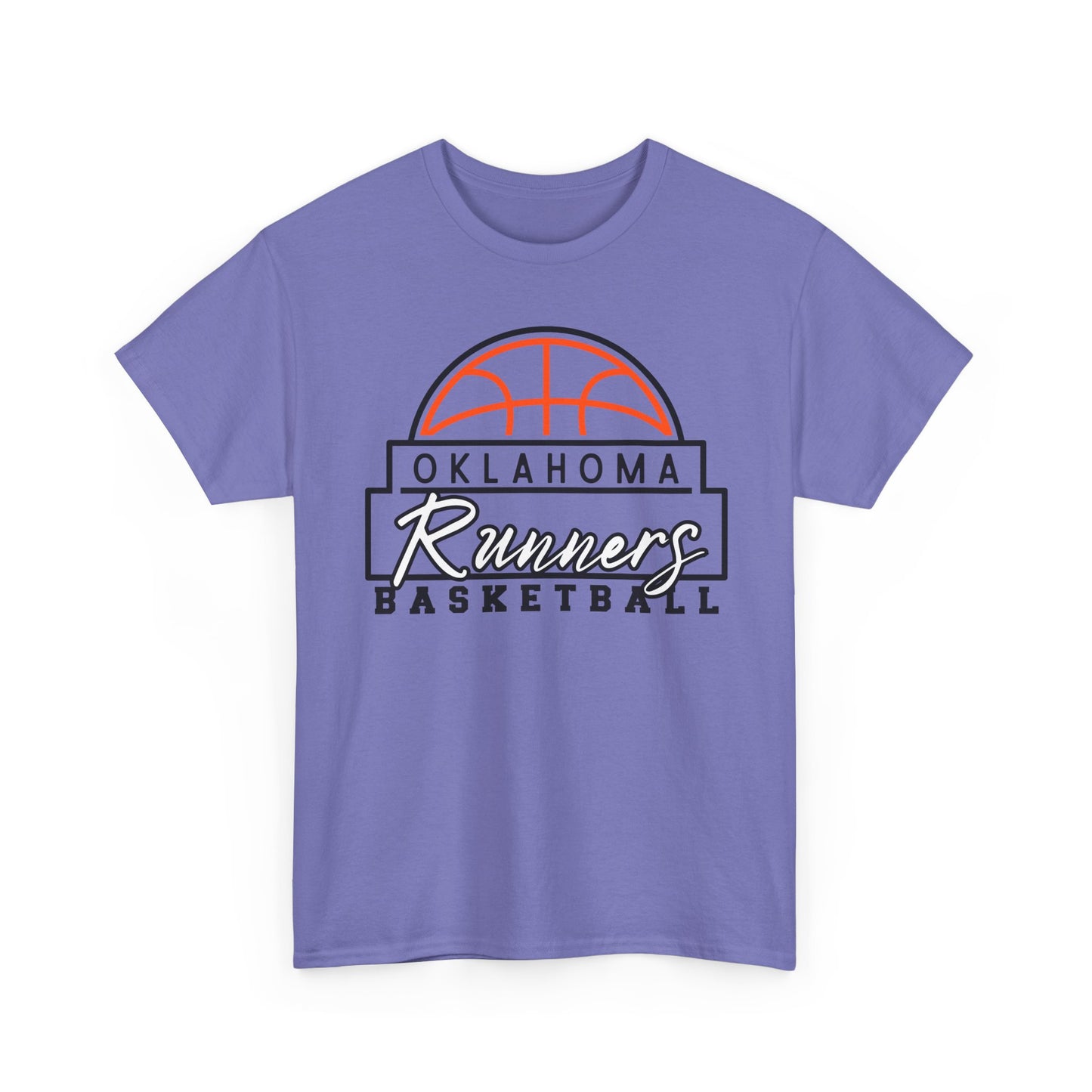 Oklahoma Runners Basketball Unisex Heavy Cotton Tee