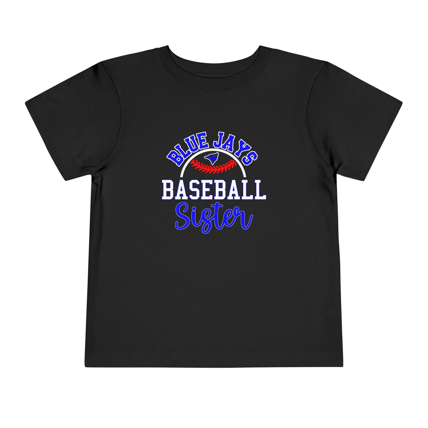 Toddler Blue Jays Baseball Sister Tee