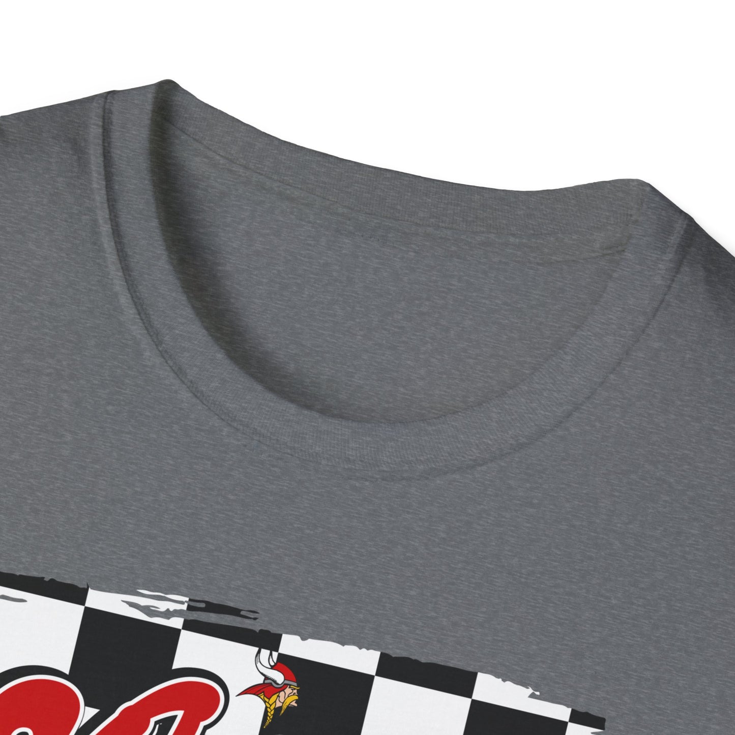Vikings Retro Lettering Unisex Softstyle T-Shirt