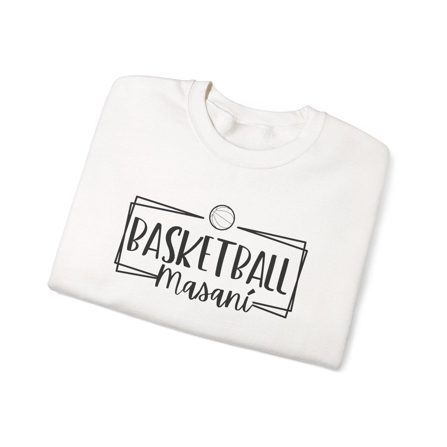 Basketball Masani Unisex Heavy Blend™ Crewneck Sweatshirt