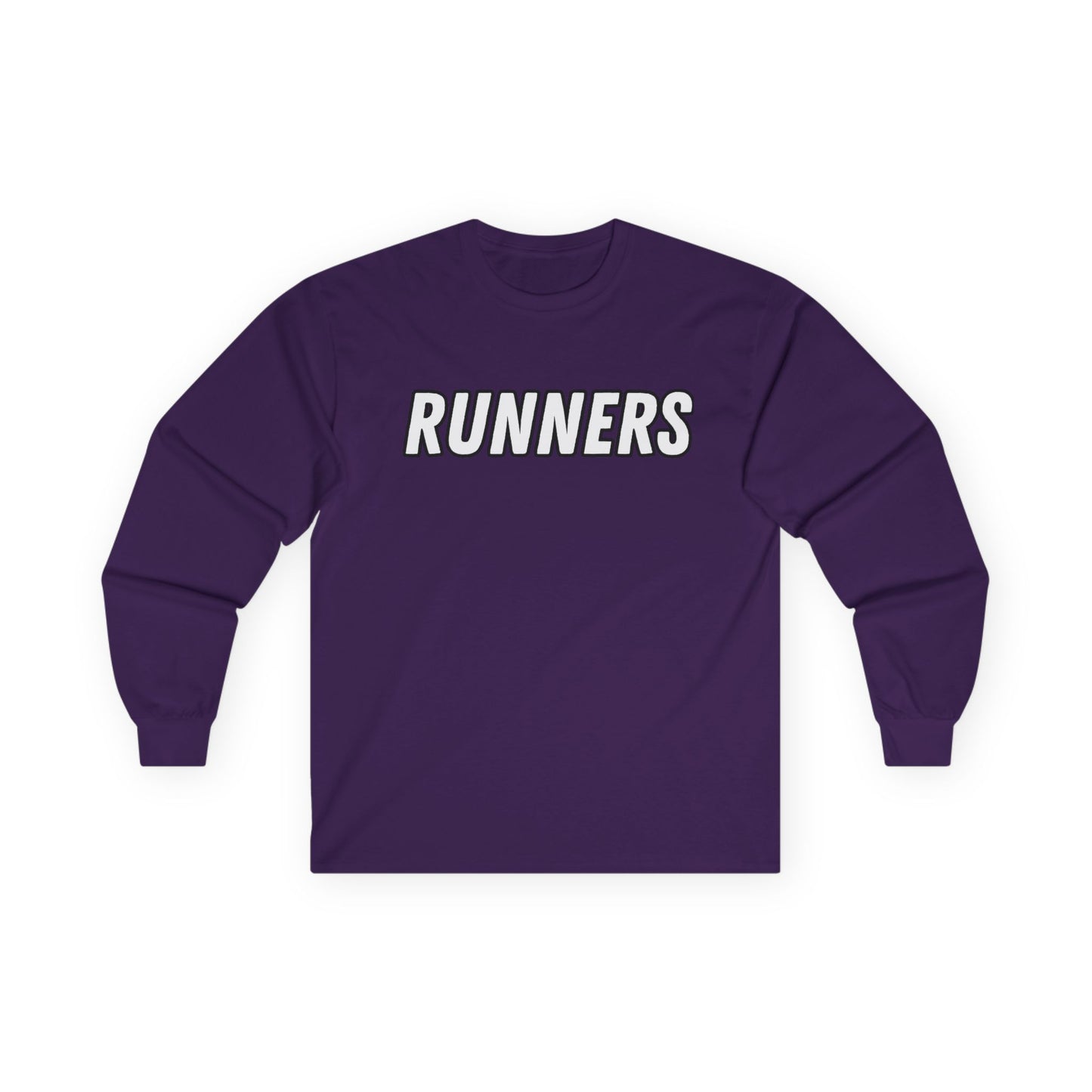 Unisex Long Sleeve Tee - Runners Graphic Shirt for Athletes