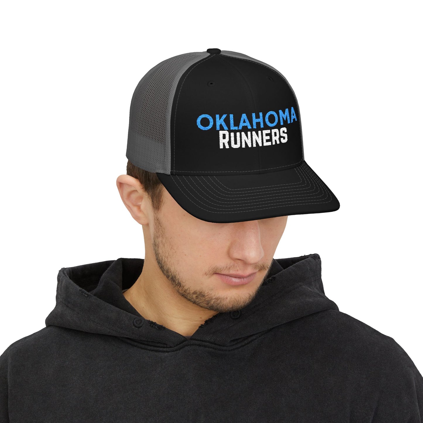 Oklahoma Runners Snapback Trucker Cap