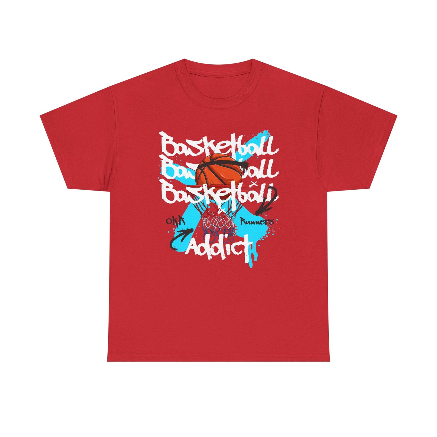 Basketball Addict Unisex Heavy Cotton Tee
