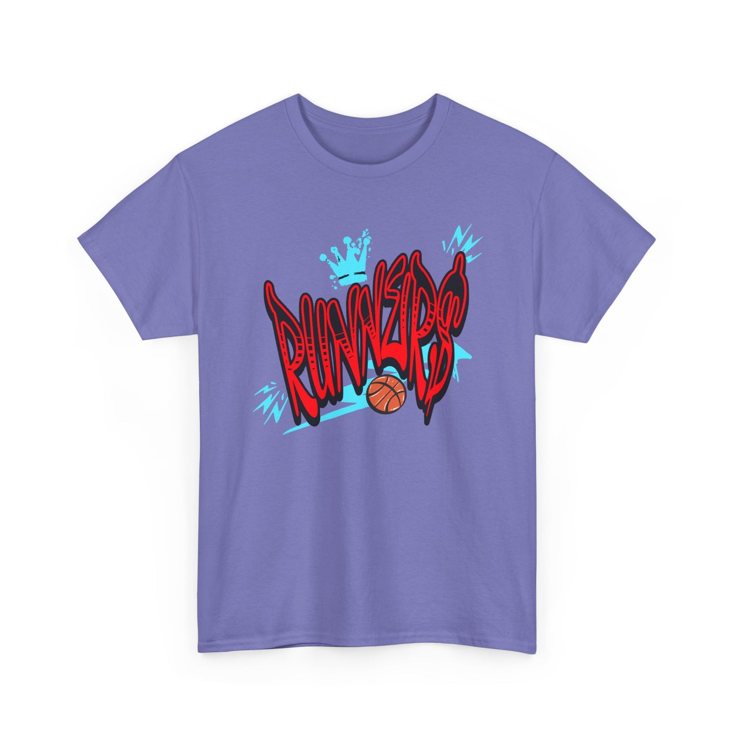 Urban Graffiti Basketball Tee for Runners Fans