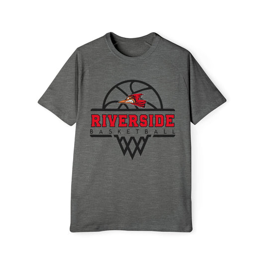 Riverside Basketball Men's Raglan T-Shirt | Sports Tee, Gift for Basketball Fans, Casual Wear, Team Apparel, Comfortable Fit
