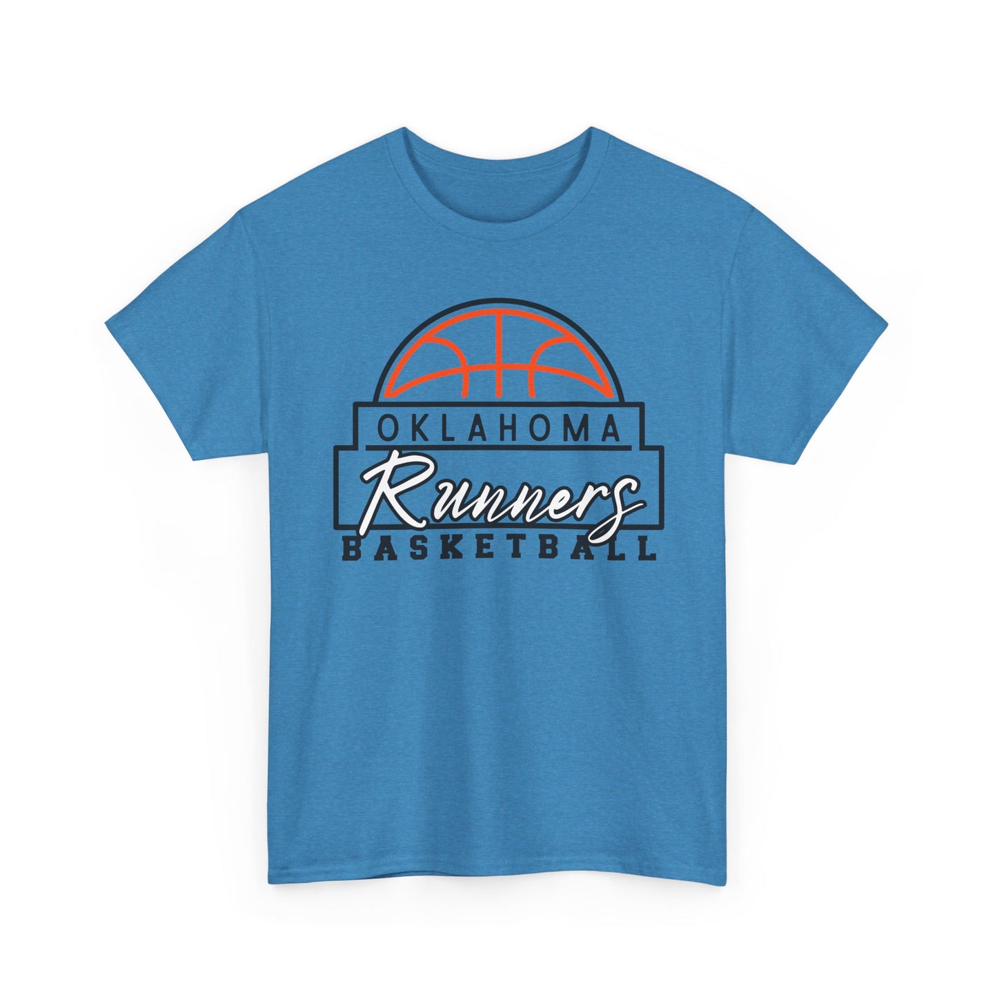 Oklahoma Runners Basketball Unisex Heavy Cotton Tee