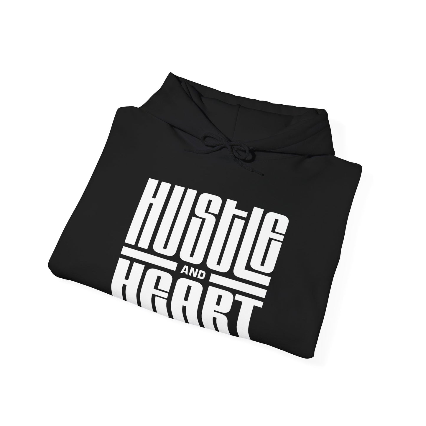 Inspirational Hustle and Heart Hoodie for Ambitious Souls