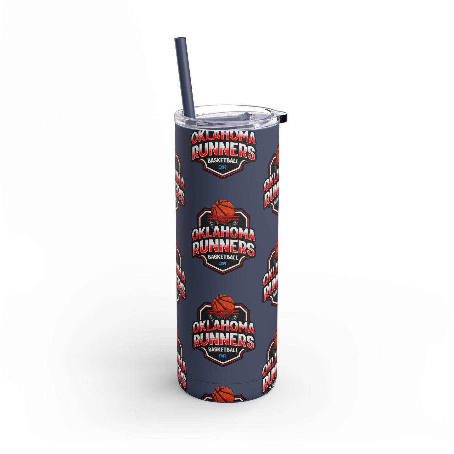 Oklahoma Runners Basketball Tumbler - 20oz Matte Travel Cup