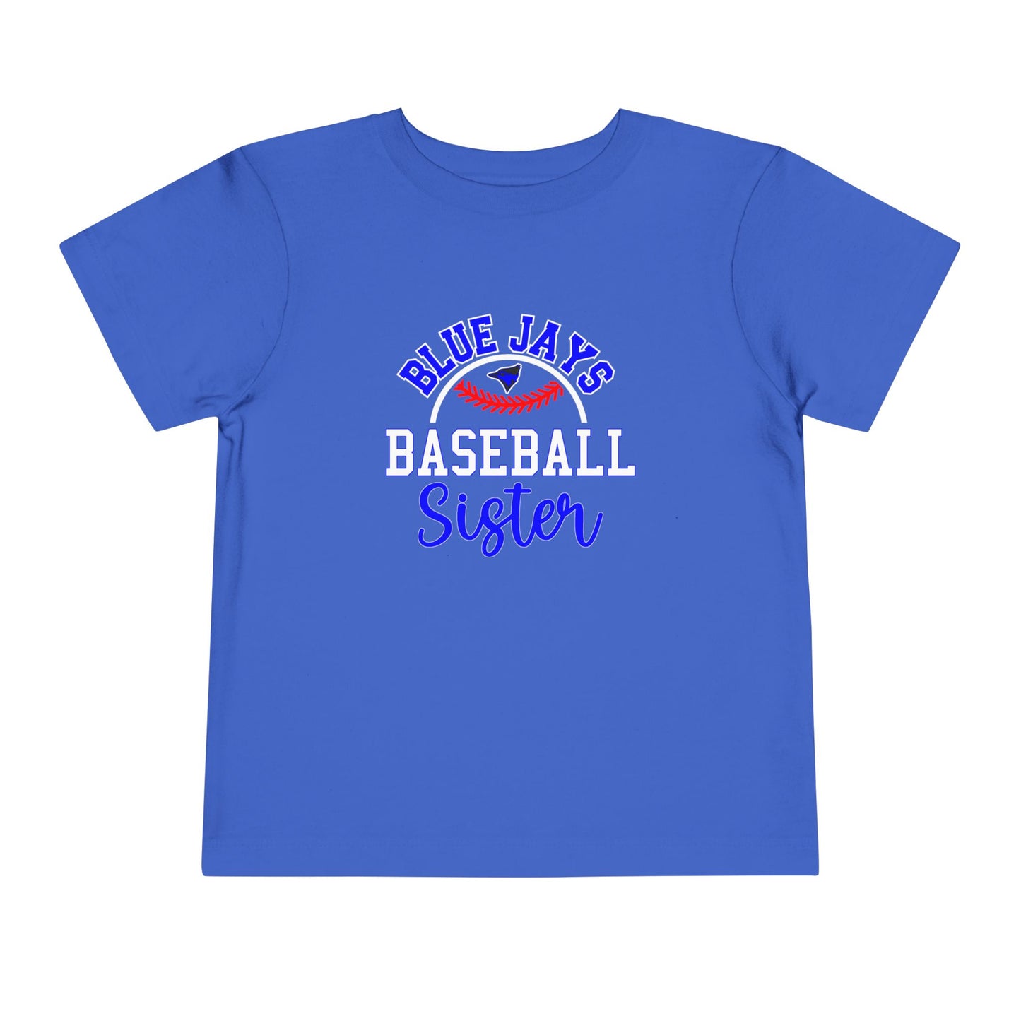 Toddler Blue Jays Baseball Sister Tee
