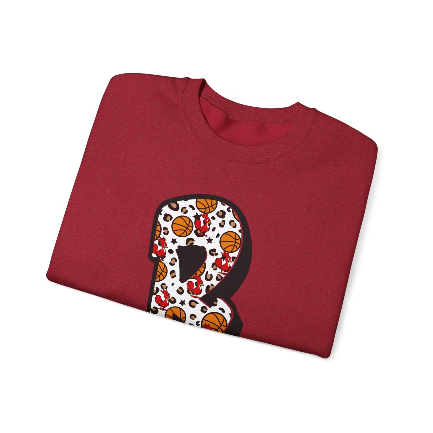 Colorful Letter R Sweatshirt, Cozy Crewneck Pullover, Casual Apparel, Unisex Gift, Perfect for Holidays and Celebrations
