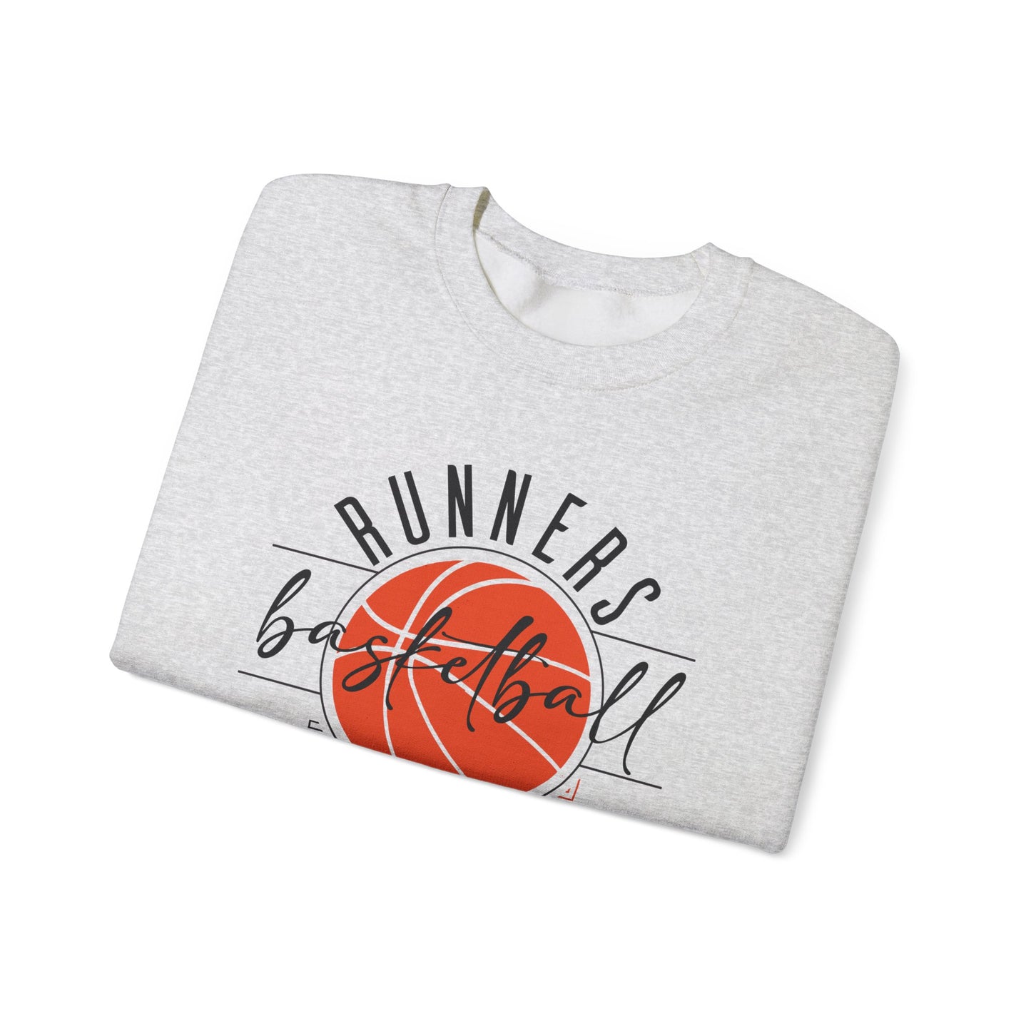 Basketball Runners Crewneck Sweatshirt | Stylish Sports Apparel