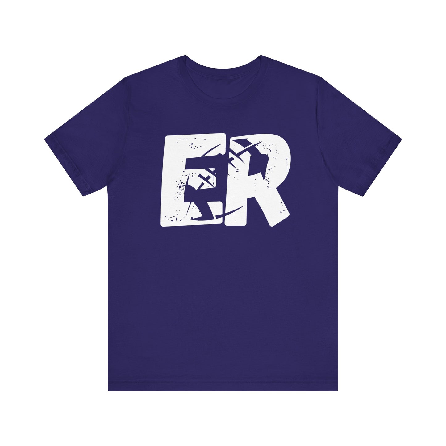 ER Football on Bella Canvas with Galatians 6:9 on the back