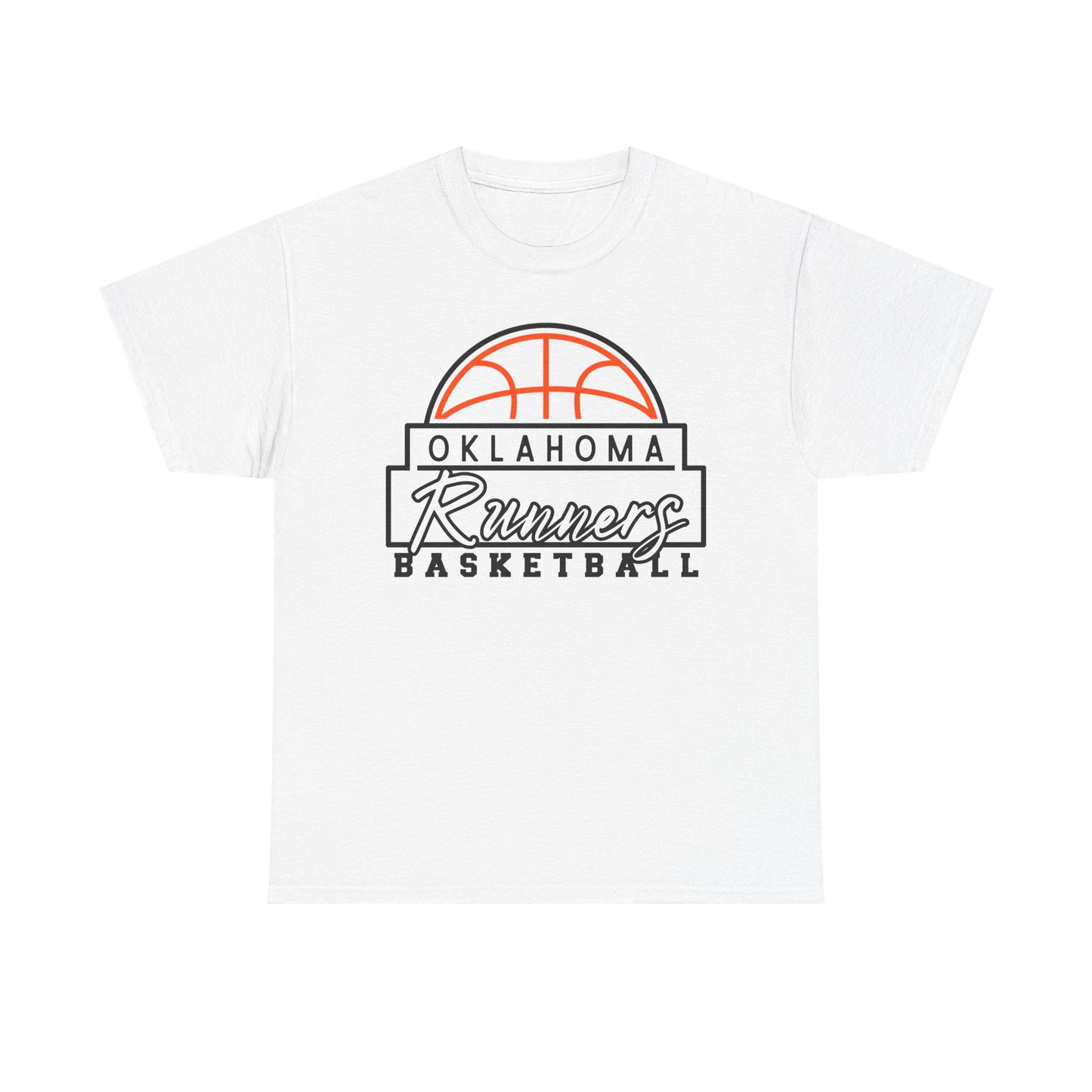 Oklahoma Runners Basketball Unisex Heavy Cotton Tee