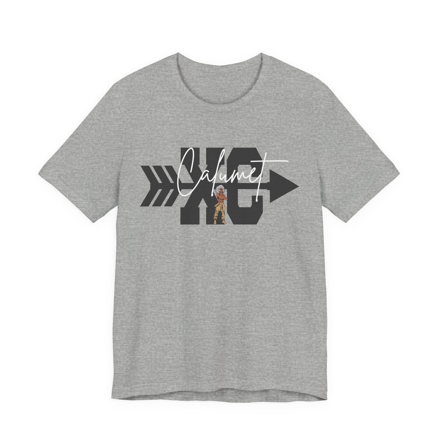 Calumet Cross Country Tee w/ 1 Cor. Bible Verse