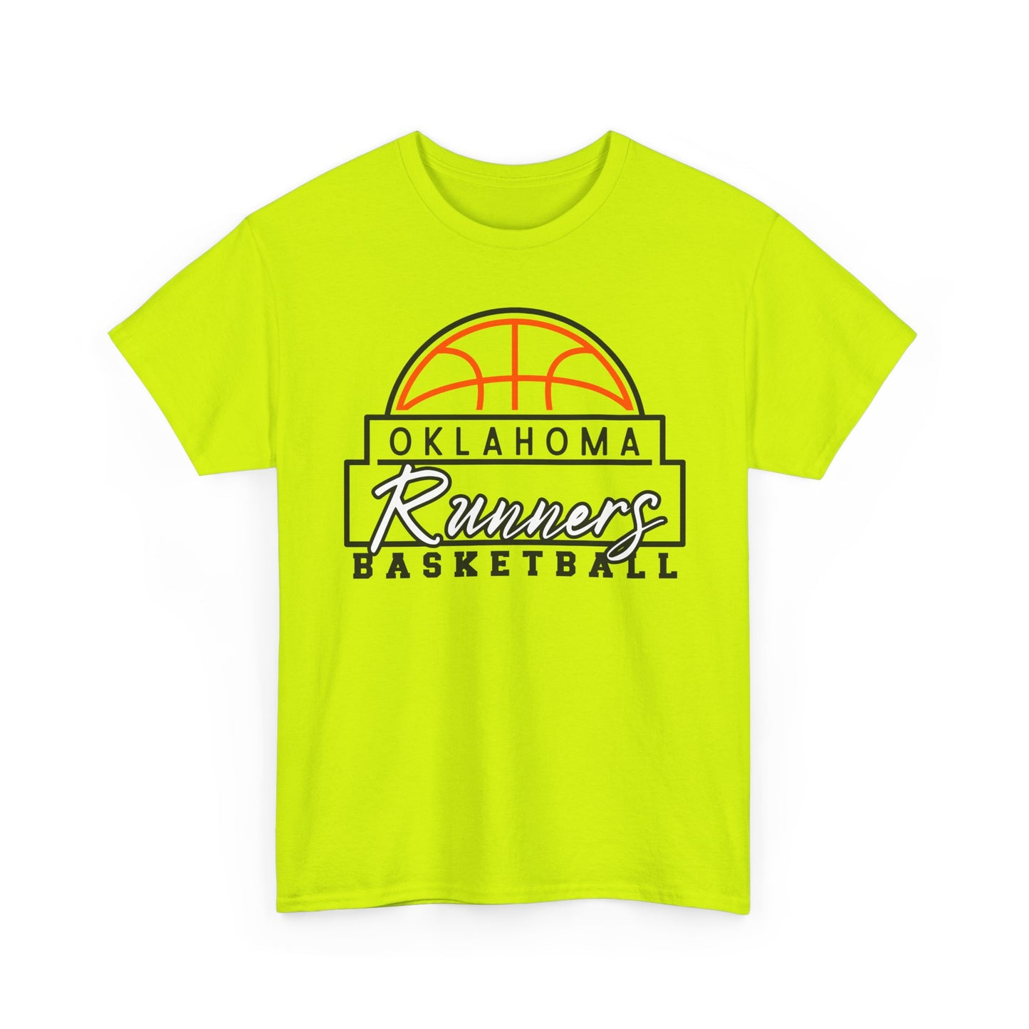 Oklahoma Runners Basketball Unisex Heavy Cotton Tee