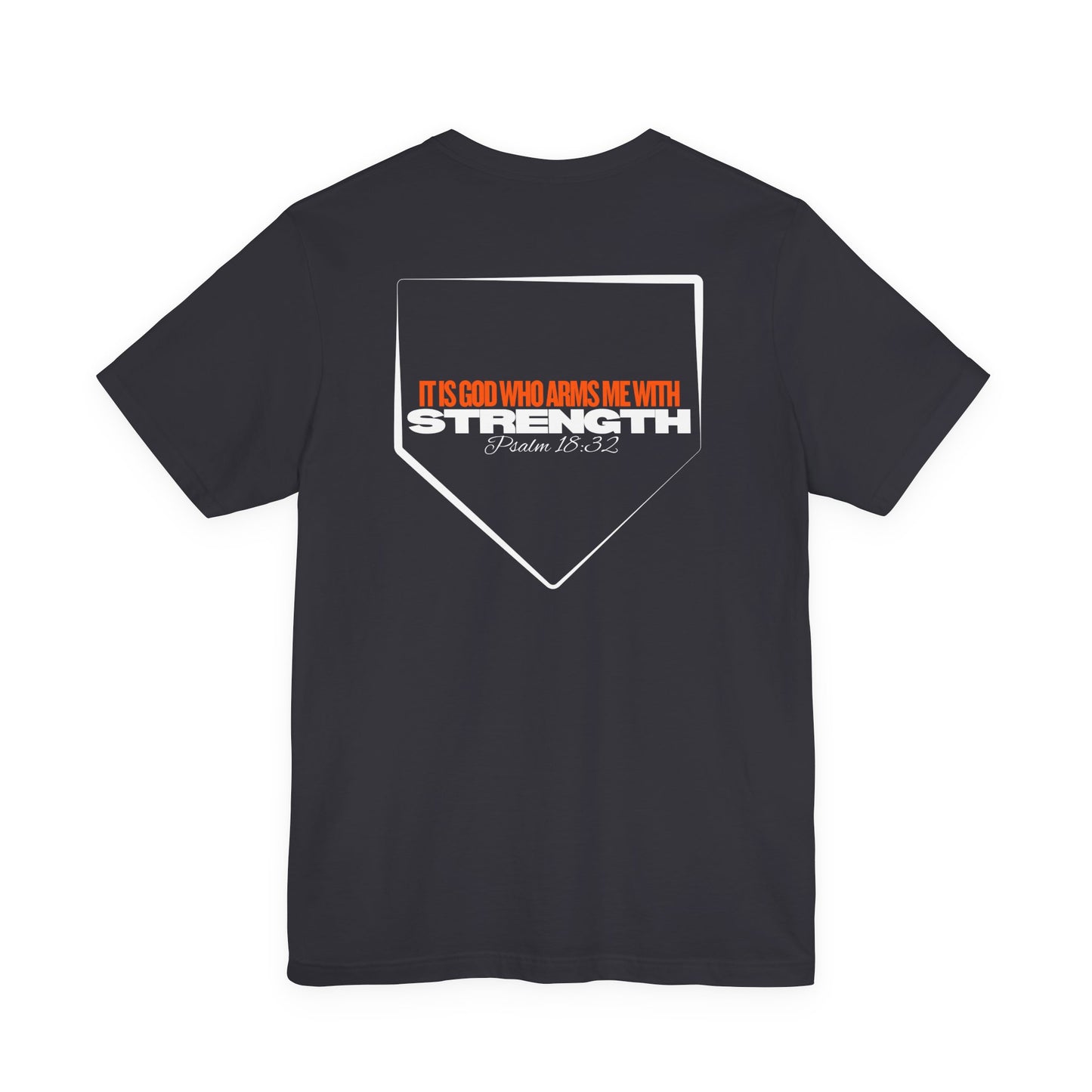 Calumet Baseball Bella Canvas Tee w/ Psalm 18:32