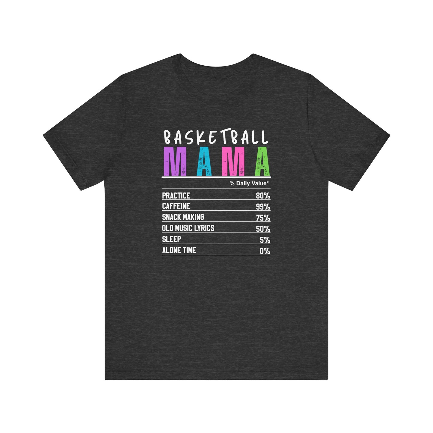 Basketball Mama Unisex Jersey Tee - Fun & Stylish T-Shirt for Sporty Moms