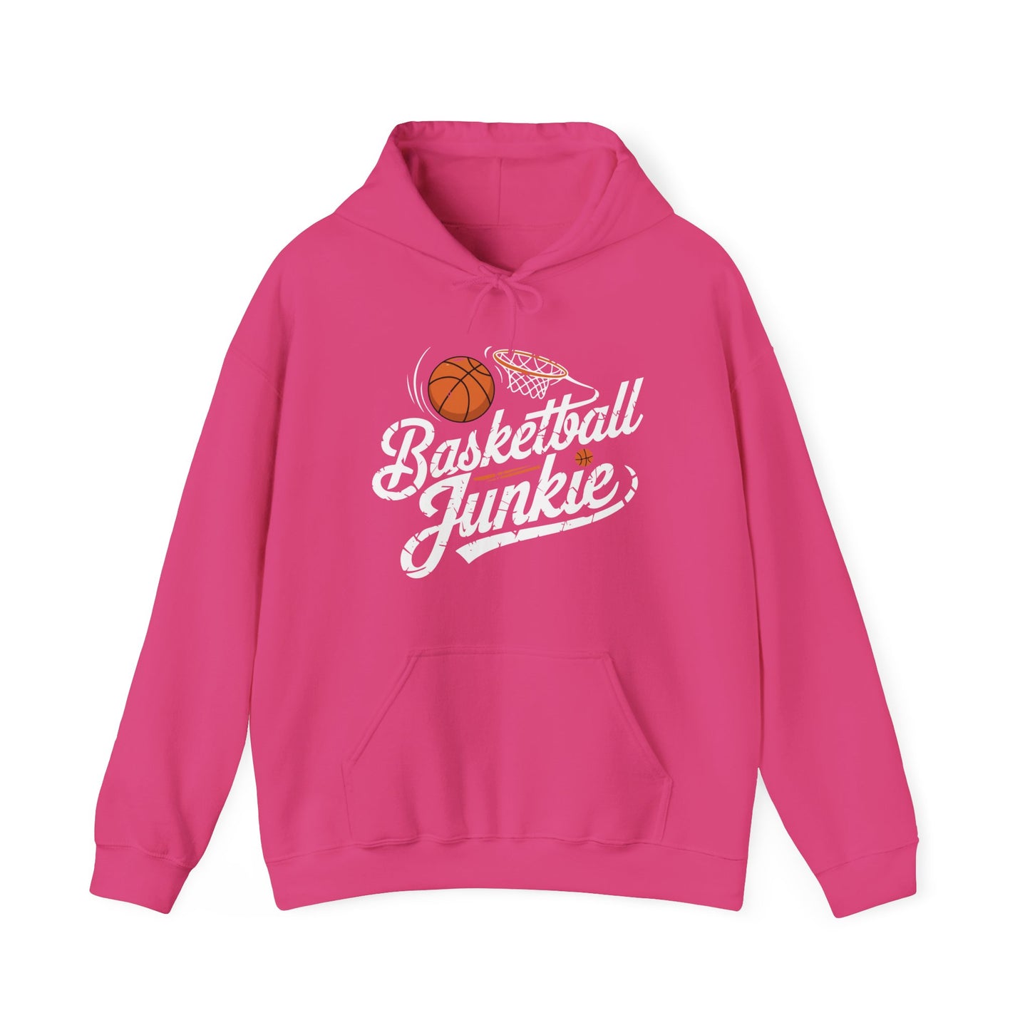 Basketball Junkie Unisex Heavy Blend™ Hooded Sweatshirt