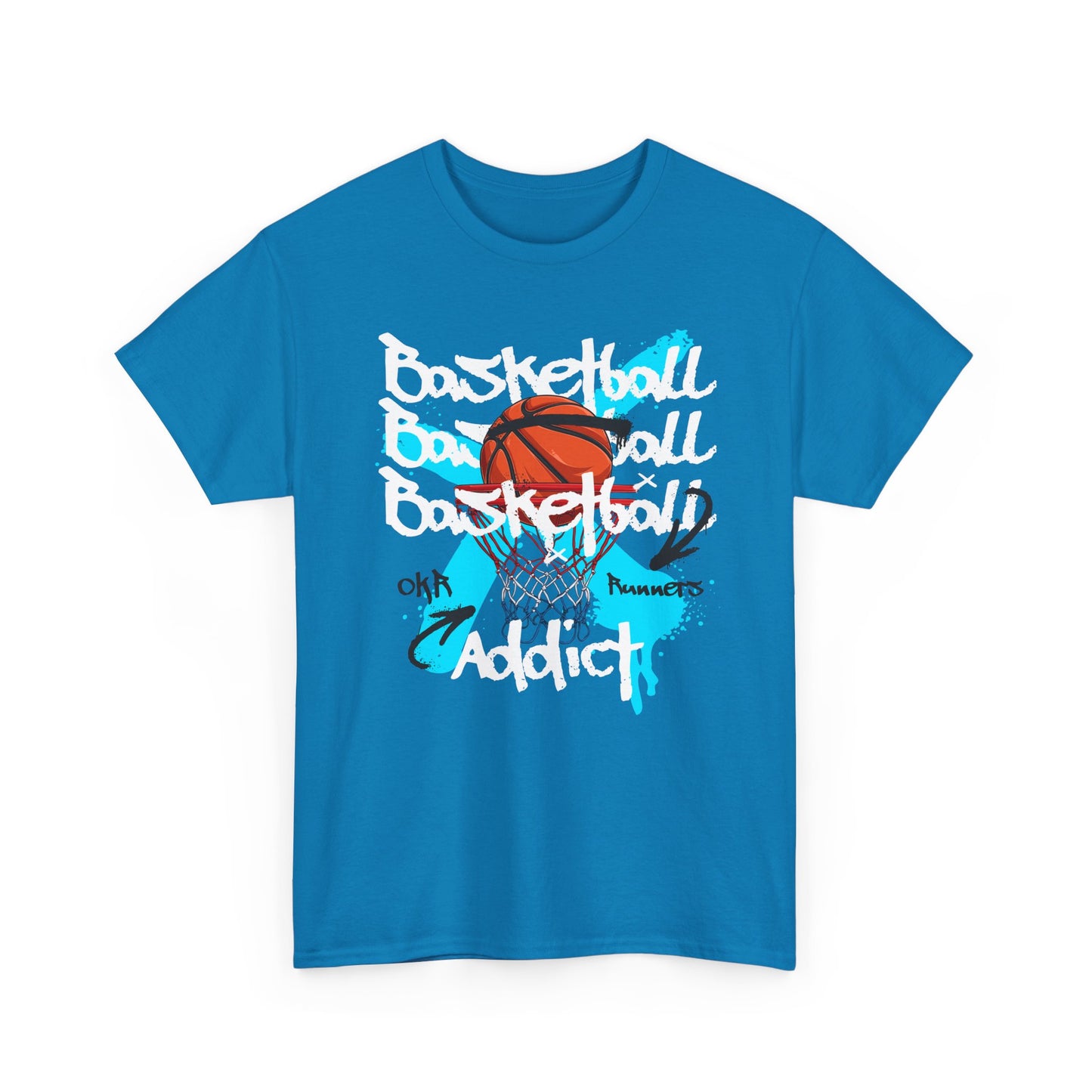 Basketball Addict Unisex Heavy Cotton Tee