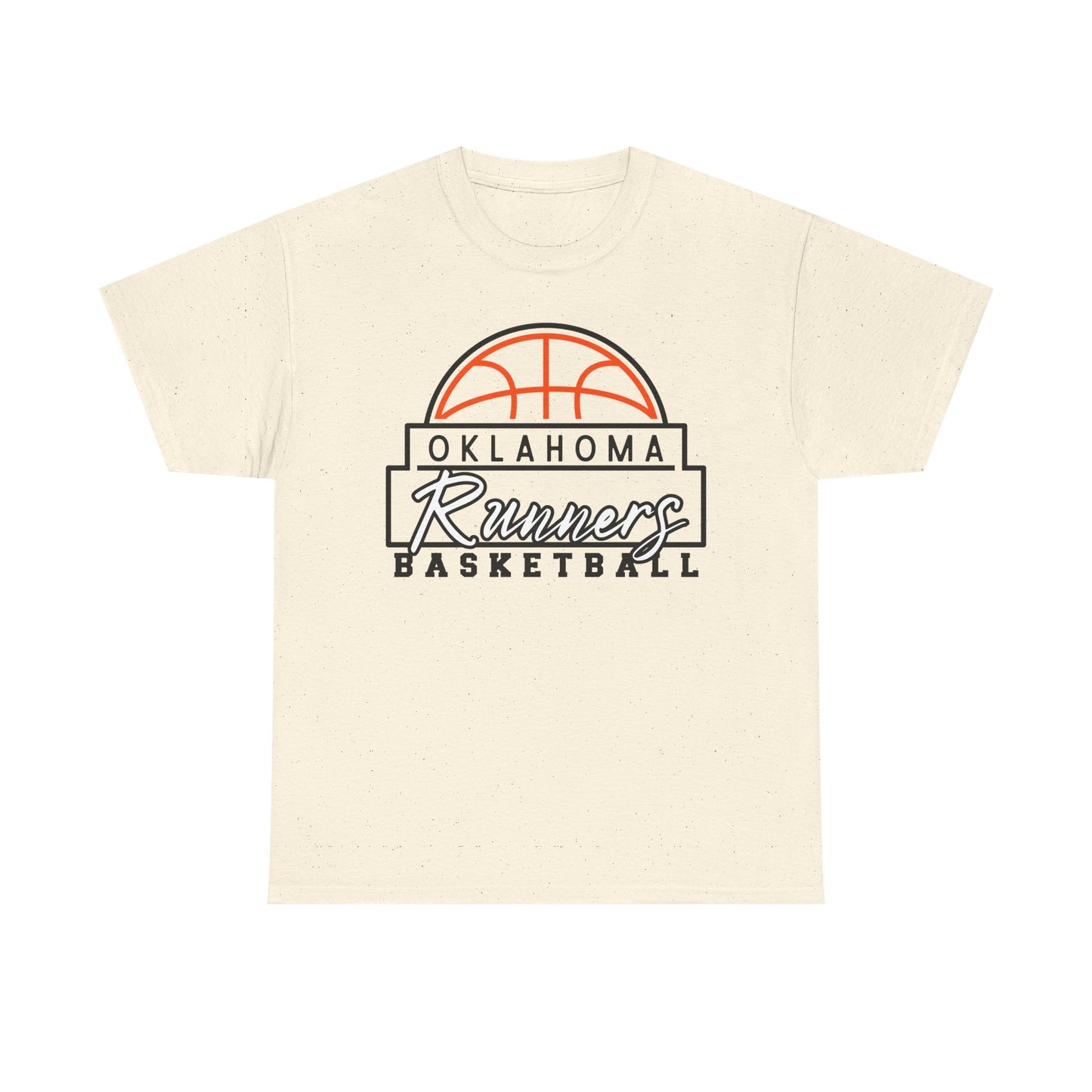 Oklahoma Runners Basketball Unisex Heavy Cotton Tee