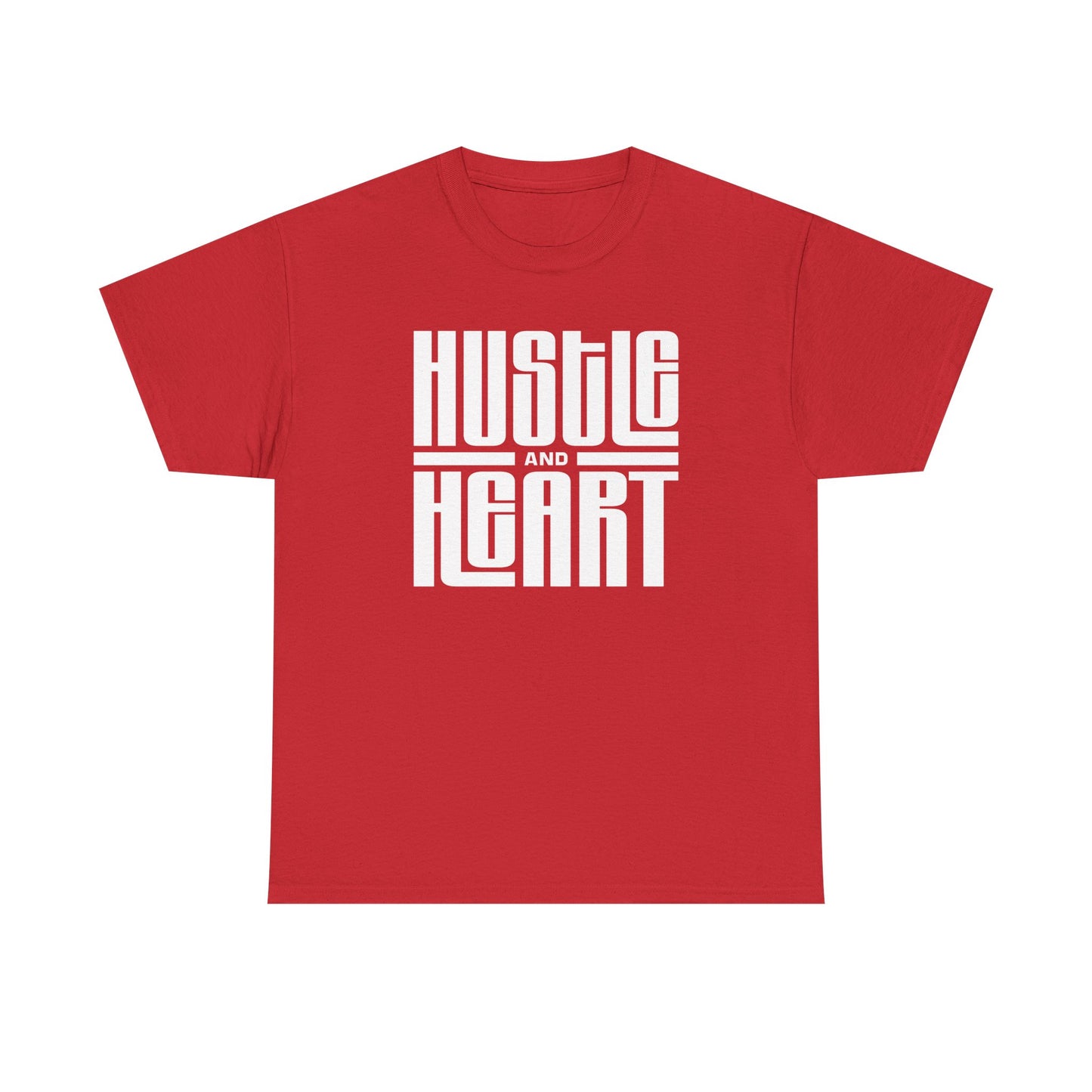 Hustle and Heart Unisex Heavy Cotton Tee