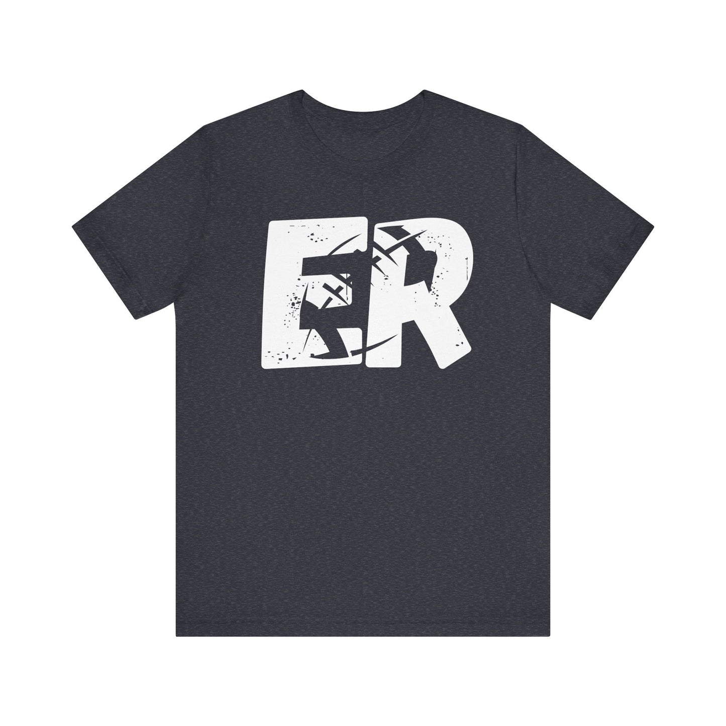 ER Football on Bella Canvas with Galatians 6:9 on the back