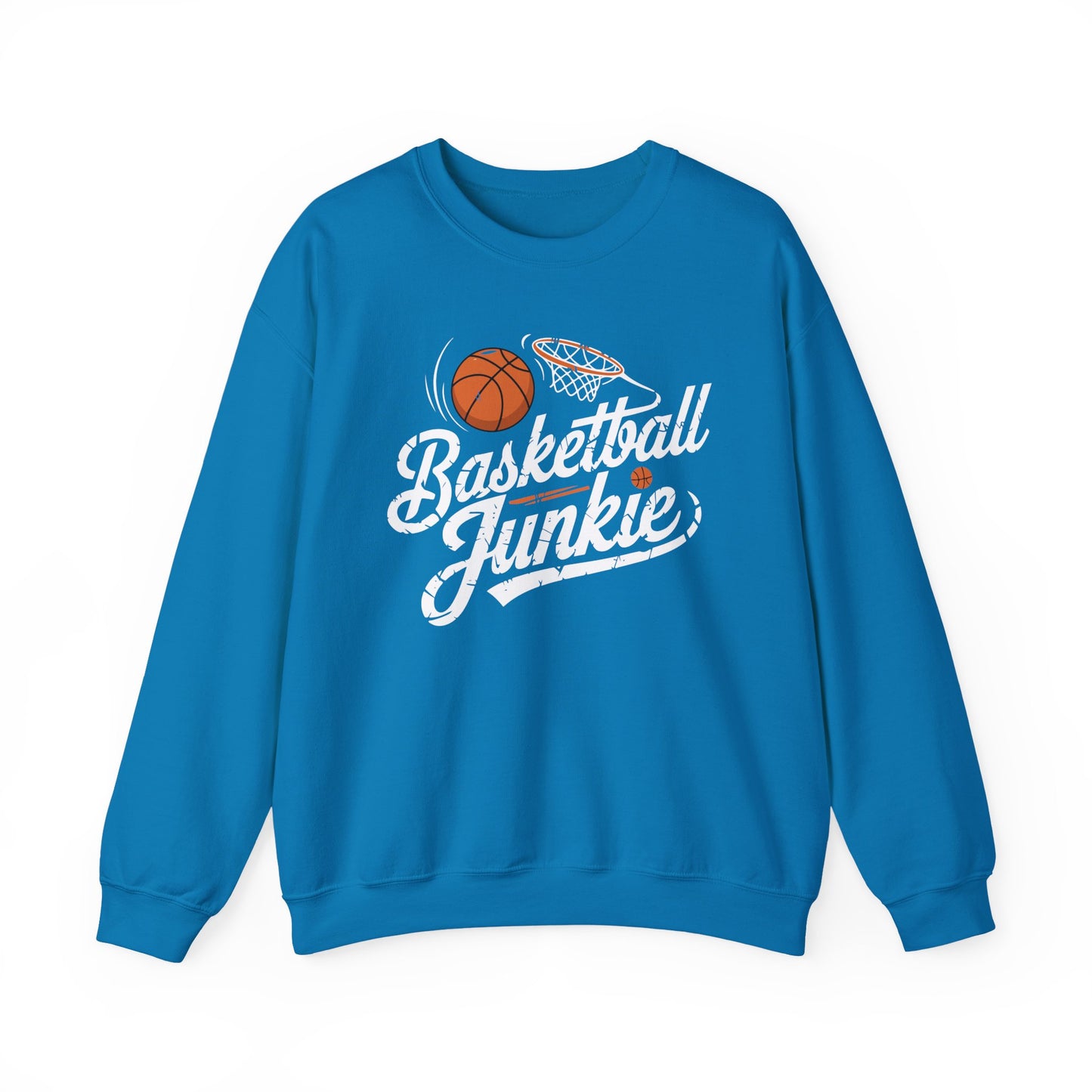 Basketball Junkie Unisex Heavy Blend™ Crewneck Sweatshirt