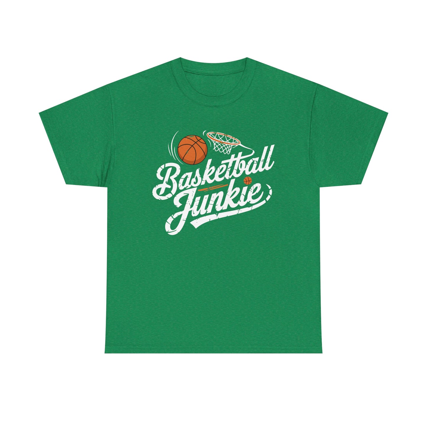 Basketball Junkie Unisex Heavy Cotton Tee