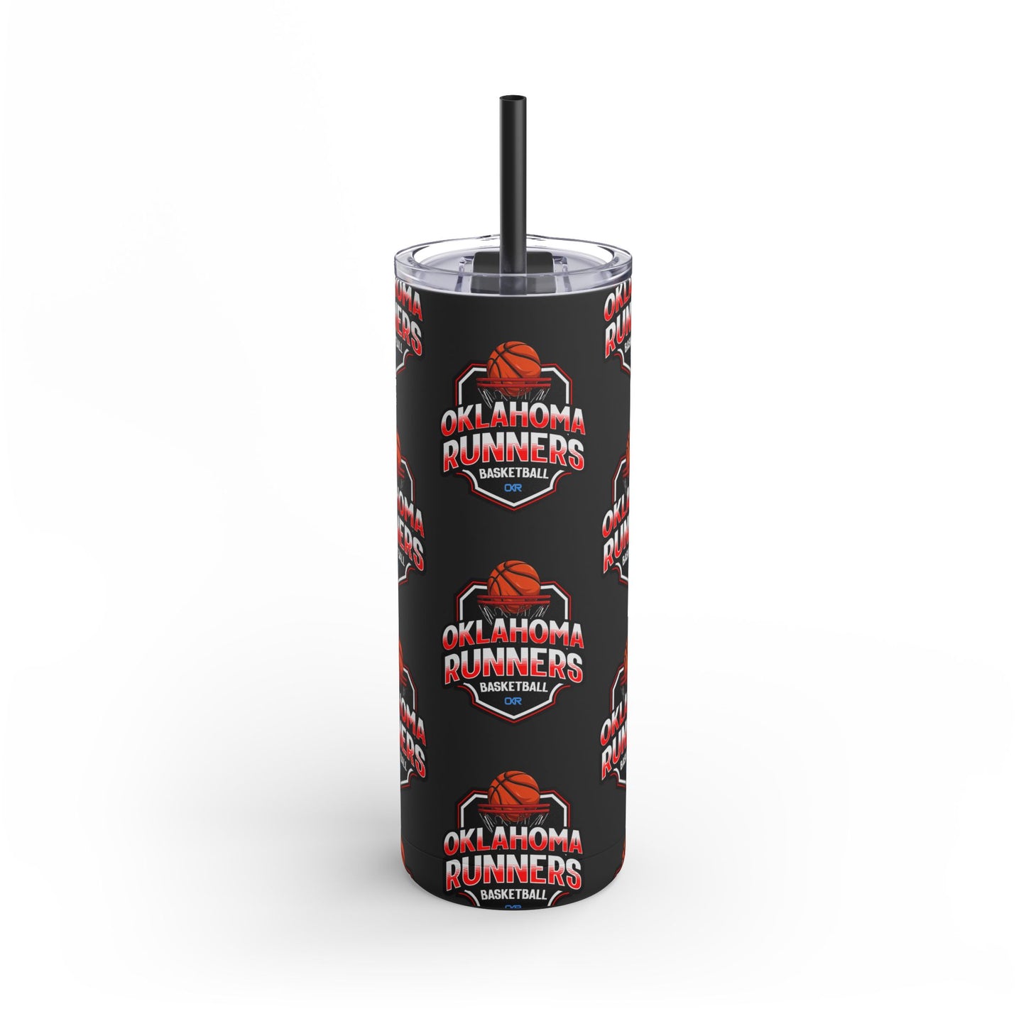 Oklahoma Runners Basketball Tumbler - 20oz Matte Travel Cup