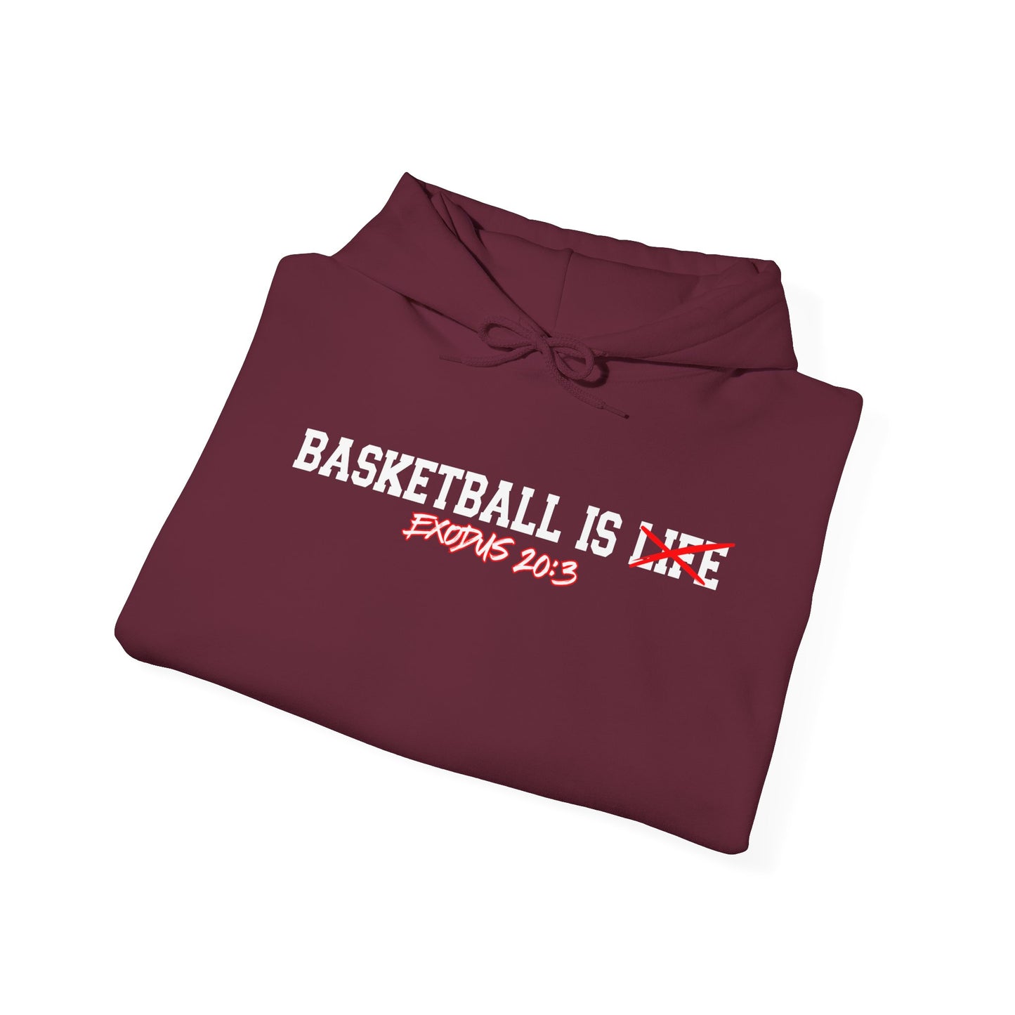Basketball Is Life...Exodus 20:3 hoodie