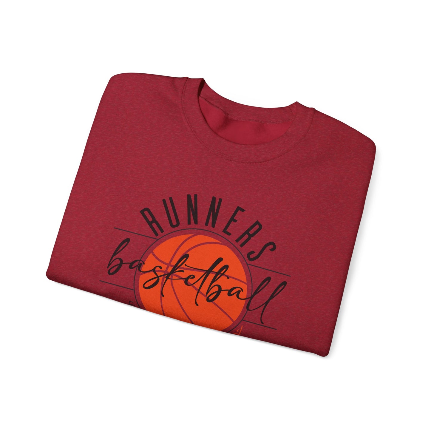Basketball Runners Crewneck Sweatshirt | Stylish Sports Apparel