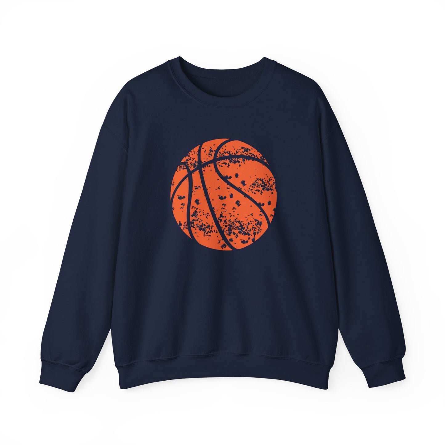 Basketball Graphic Crewneck Sweatshirt