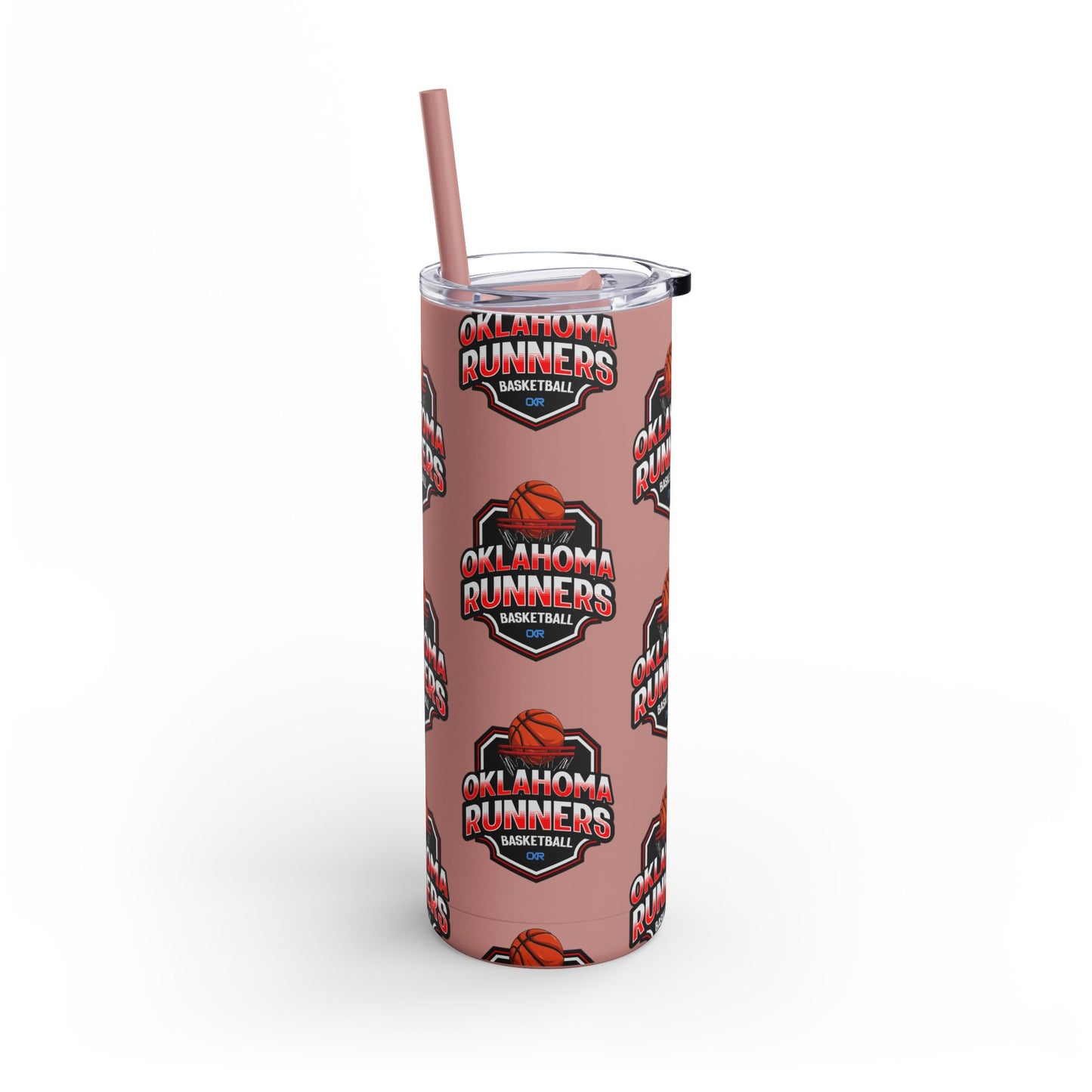 Oklahoma Runners Basketball Tumbler - 20oz Matte Travel Cup
