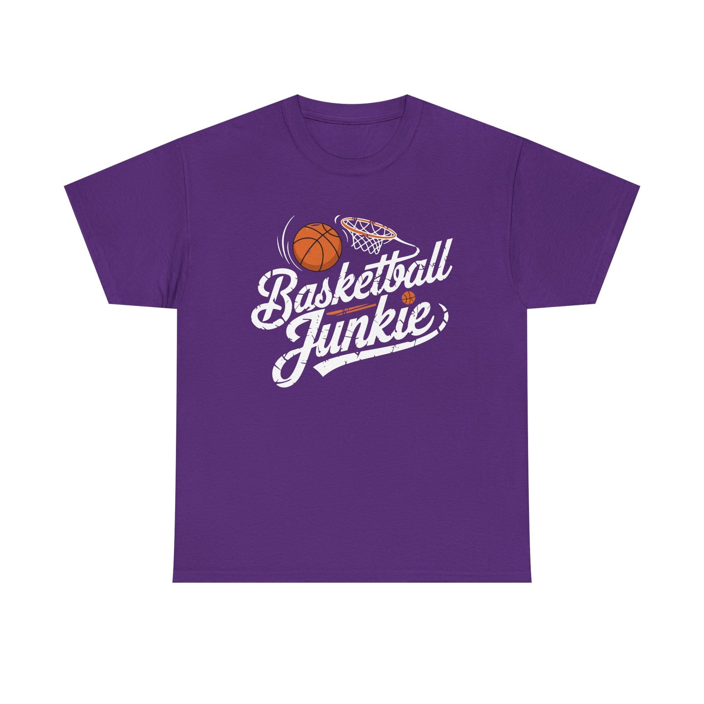 Basketball Junkie Unisex Heavy Cotton Tee