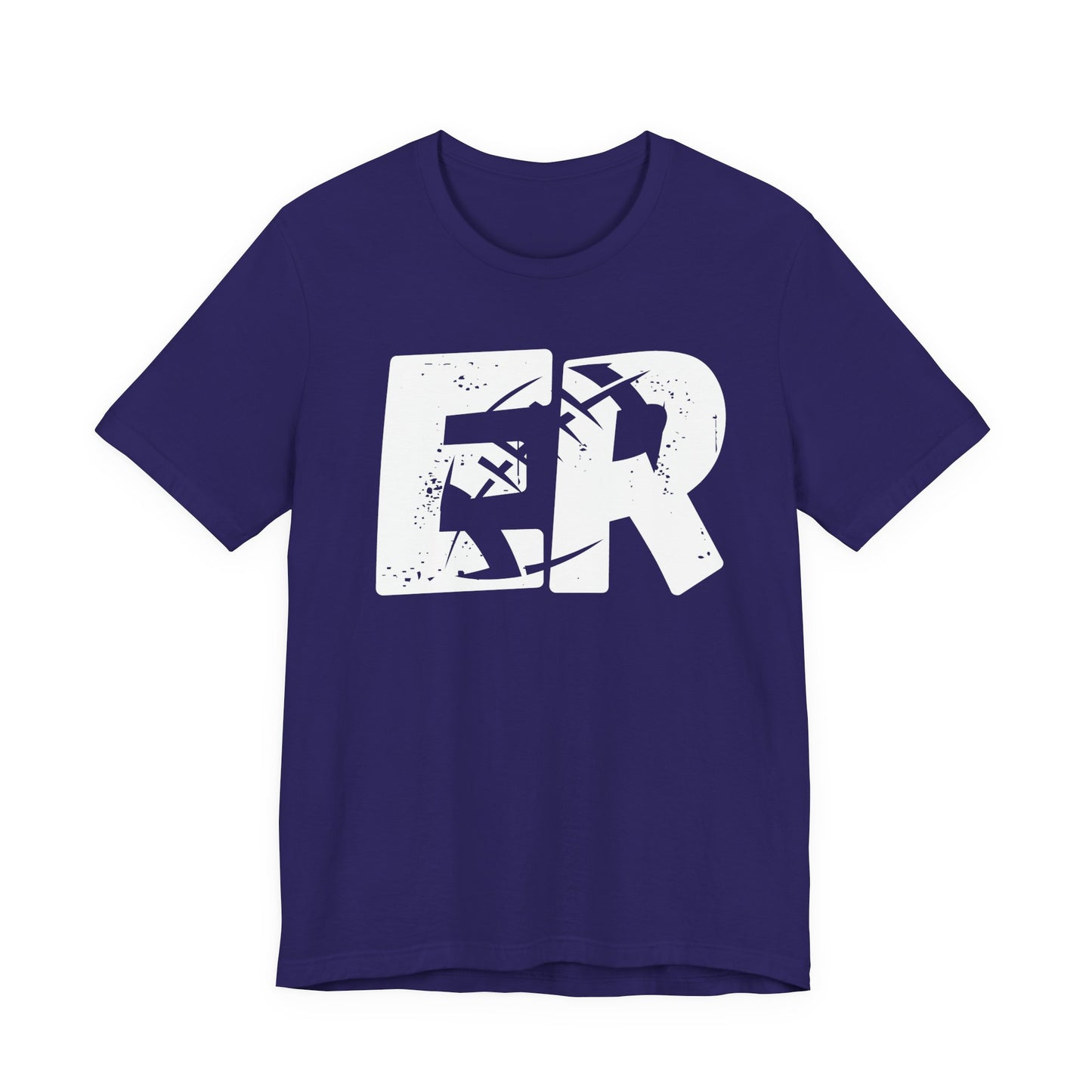 ER Football on Bella Canvas with Galatians 6:9 on the back
