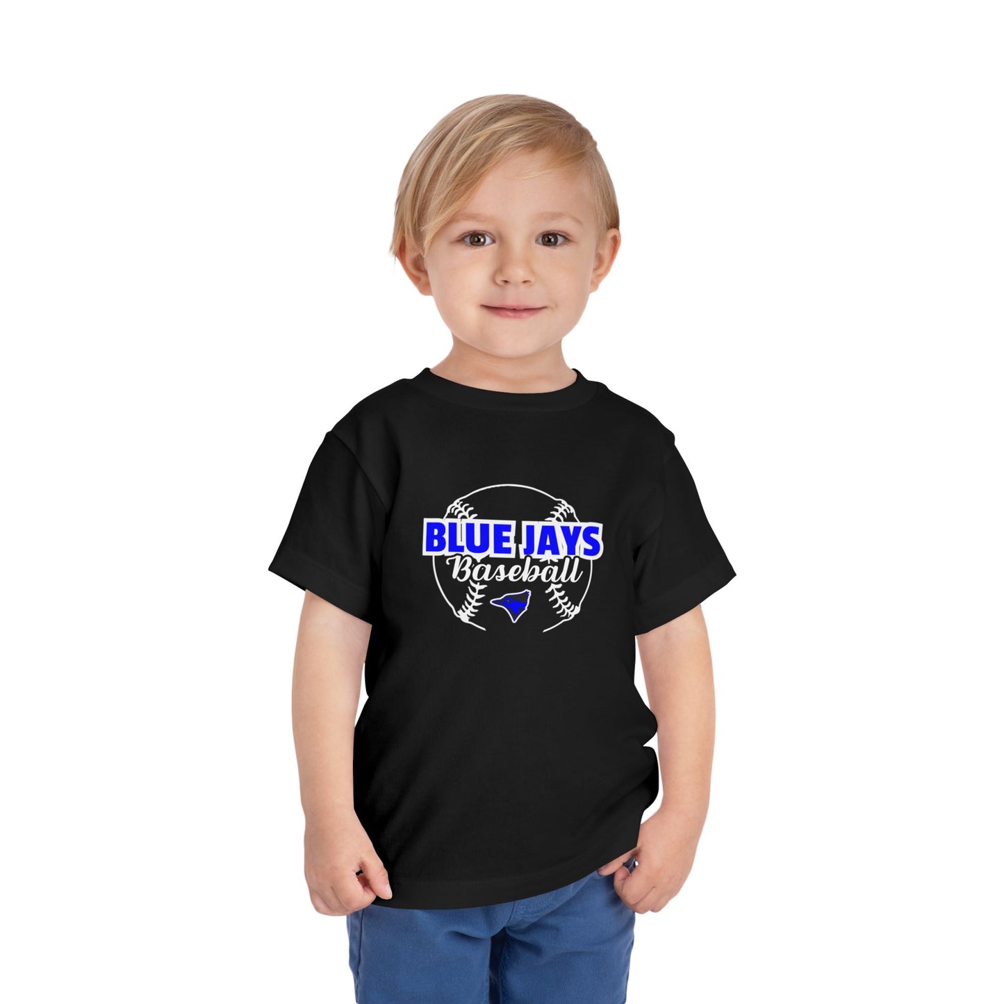 Baseball Toddler Tee - Blue Jays Design
