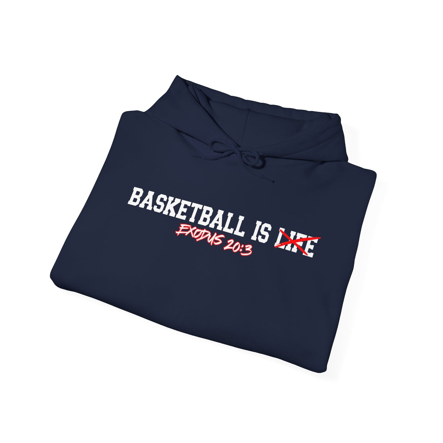Basketball Is Life...Exodus 20:3 hoodie