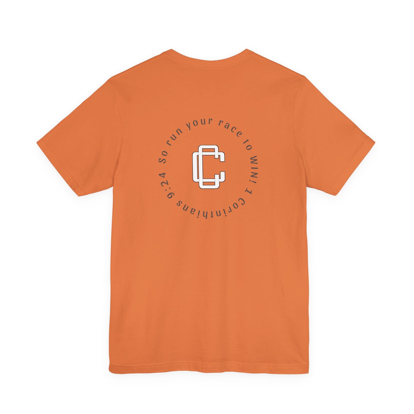 Calumet Cross Country Tee w/ 1 Cor. Bible Verse