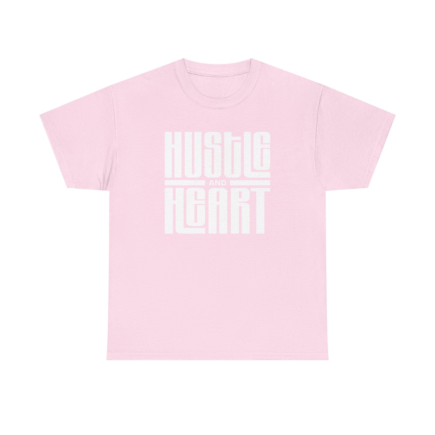 Hustle and Heart Unisex Heavy Cotton Tee