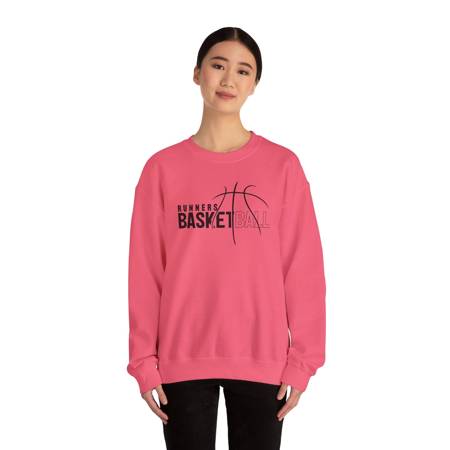 Runners Basketball Crewneck Sweatshirt - Unisex Heavy Blend™