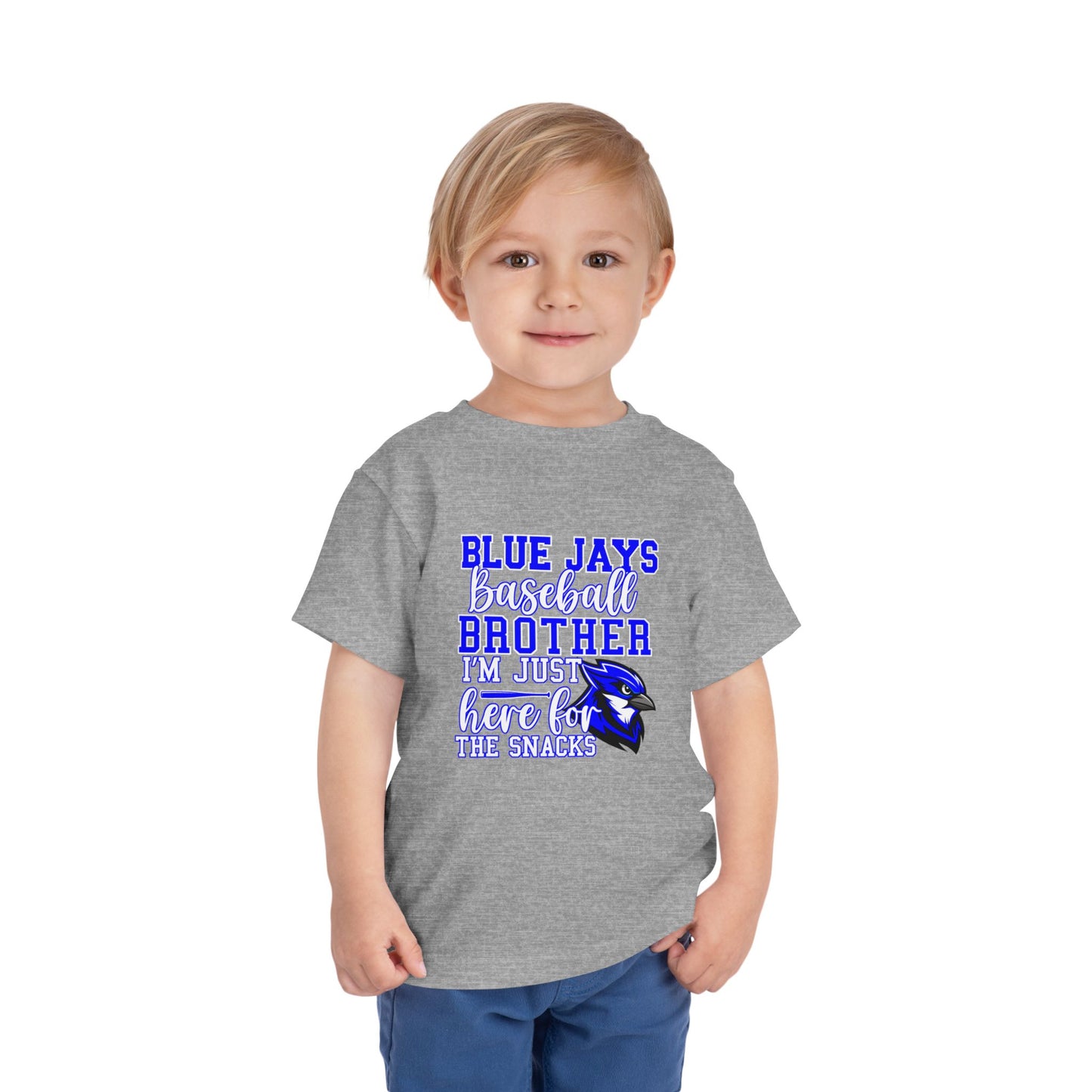 Toddler Blue Jay Baseball Brother Tee