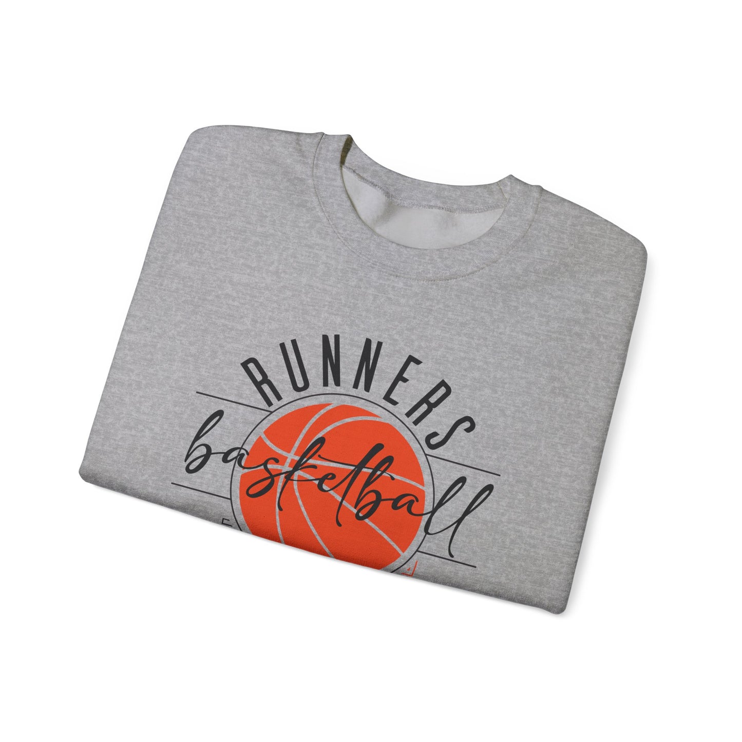 Basketball Runners Crewneck Sweatshirt | Stylish Sports Apparel