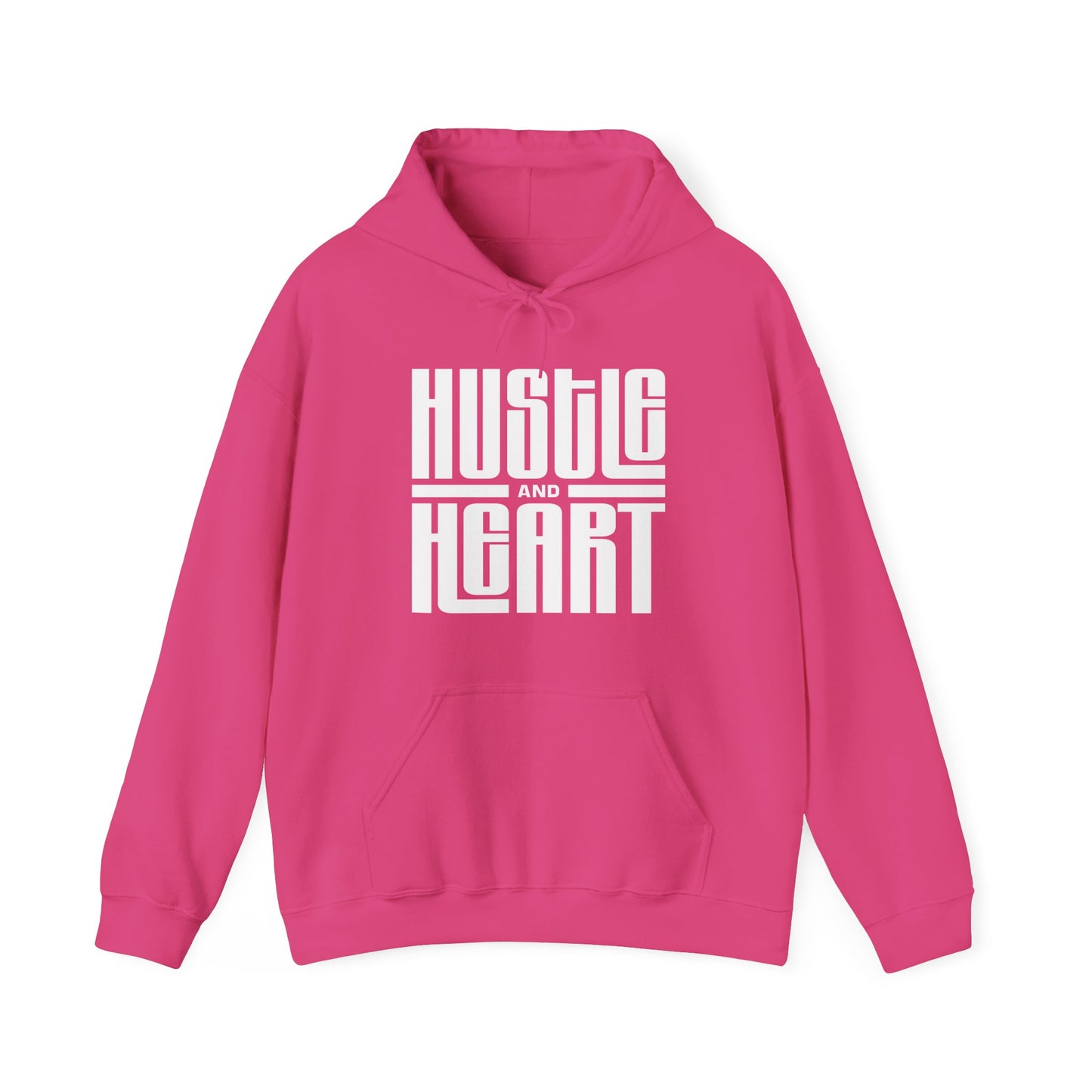 Inspirational Hustle and Heart Hoodie for Ambitious Souls